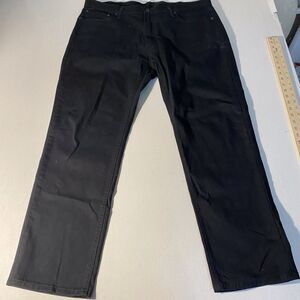 Levi's 541 Athletic Taper Jeans Men's 40x32 Solid Black Denim